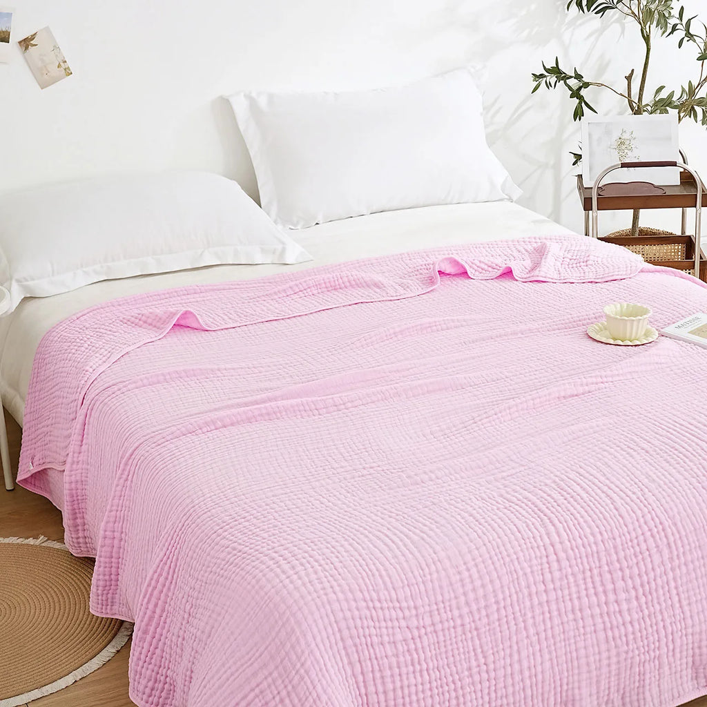 Muslinfilt baby pink